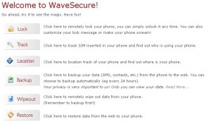 Wavesecure: Protegiendo tu móvil ante los robos